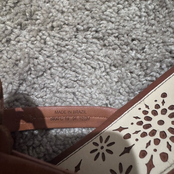 Tory Burch Limited Edition Brown Miller Sandles - Picture 5 of 5